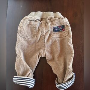 Jojo Maman Bebe Tan Corduroy 9m